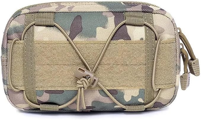 Molle Waist Bag Tactical Pouch First Aid Tool Gear Outdoor Sports Hunting Accessories(CP)