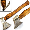 Custom Handmade Stainless Steel Viking Axe with Gorgeous and Solid Wood Handle (EX-1109)