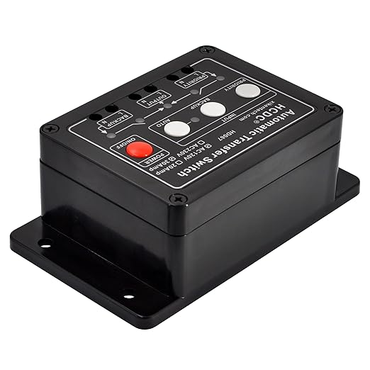 Automatic Transfer Switch AC120V 30Amp ATS Auto Transfer Switch HCDC HD067/120V30A