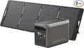DABBSSON 2048Wh Solar Generator with 210W Solar Panel Semi-Solid LiFePO4 Battery w/6 2200W AC Output Compact&ampLightweight Recharge 80% in 1.5 Hr 2000L Portable Power Station for Camping/Home/RV