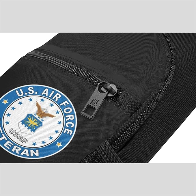 US Air Force Veteran Chest Pack Leisure Shoulder Crossbody Chest Bag