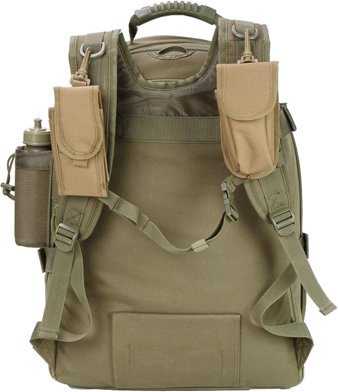 Greencity 3 Day Tactical Backpack Large Capacity Army Molle Bag Expandable Hiking Camping Hunting