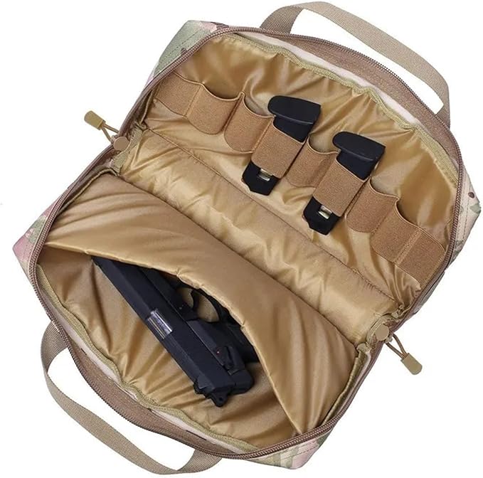 Gun Carry Bag Tool Pouch Outdoor Hunting Accessories Magazine Pouch Holder Pistol Handgun Protection Case Holster(CP)