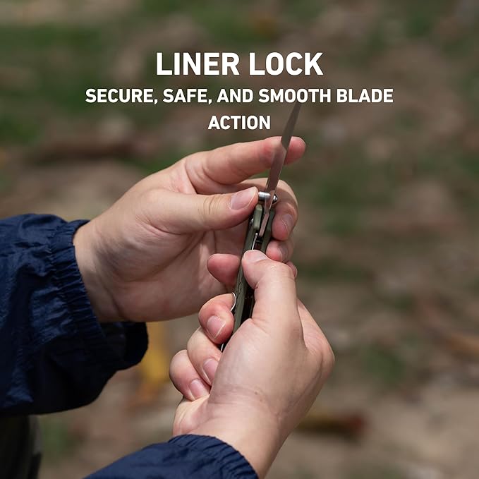 CJRB Kestrel Folding Knife 3.31'' AR-RPM9 Steel Blade G10 Handle EDC Knife for Outdoor Survival Camping Hiking Designed by Ray Laconico(J1962 Green)