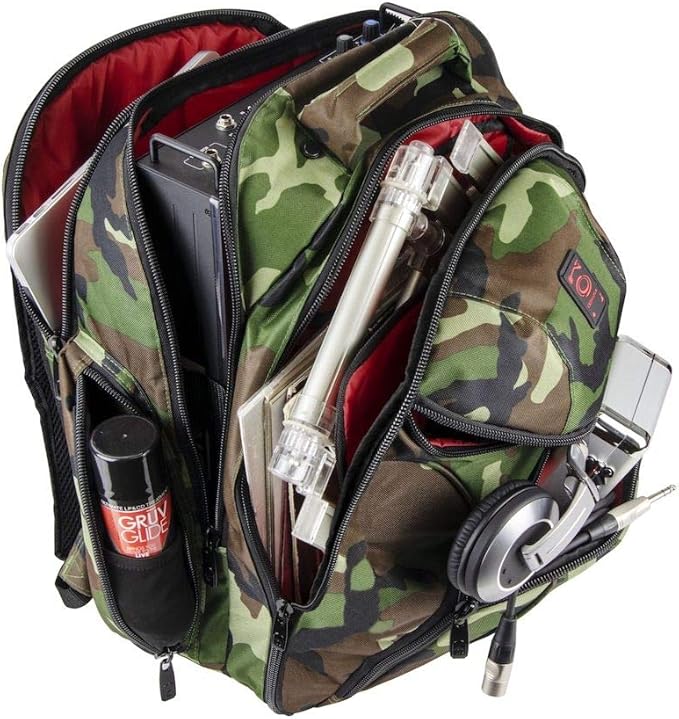 ODYSSEY Backspin 2 Digital Gear Backpack Green Camouflage