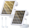 Solar Panel Charger for Ring CameraSpotlight Cam Plus/Pro and Stick Up Cam Battery 6V 3W 13.1Ft Fast Charging Cable