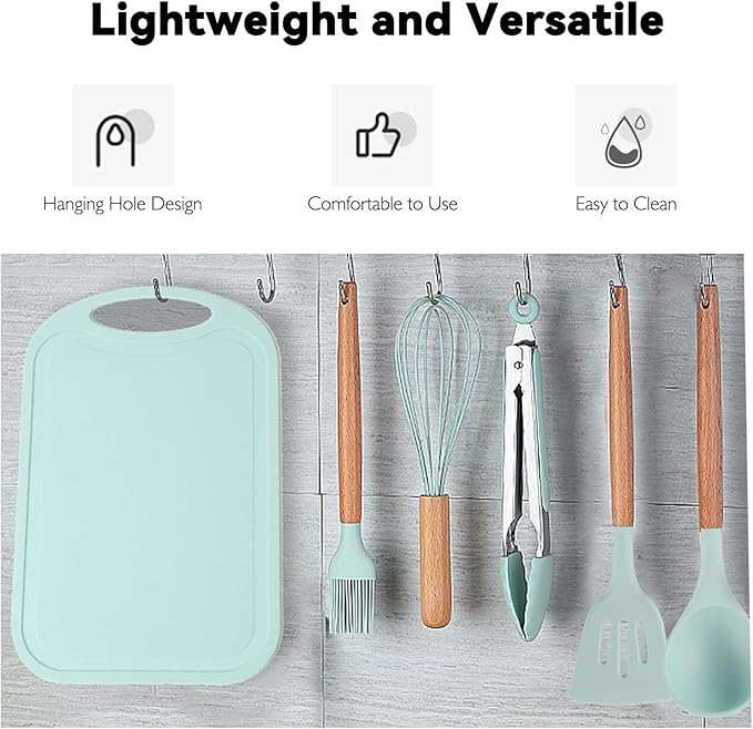 Camping Accessories Kitchen Cooking Utensils Set - Portable Outdoor Camp Cookware Set Silicone Camper Essentials Gear Must Have Supplies for Travel RV BBQ Grill Picnic Hiking