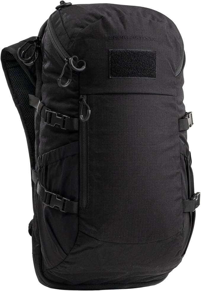 Eberlestock Jacknife Pack - Premium Tactical Backpack for Outdoor Adventures and Hunting - Durable Versatile and All-Weather Ready Black