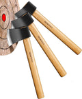 Dream Reach Throwing Axe Set - 3 PCS Hand Forged Throwing Hatchet 15.7 Professional Throwing Game Axe for Backyard Competition Recreation