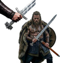 Custom Handmade Viking Sword High Carbon Steel 5160 Blade with Leather Scabbard and Gift for him