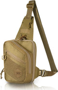 M-Tac Elite Sling Bag - EDC Tactical Crossbody Concealed Carry CCW Chest Pack