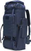 70l Hiking Backpack for Men Waterproof Military Camping Rucksack Travel Daypack
