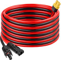 Solar to XT60 Charge Extension Cable 20FT 12AWG XT60 Solar Cable for Portable Power Station Battery Pack
