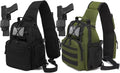 ATBP Small Tactical Holster Sling Backpack Accessories Shoulder Pouch Water Bottle &amp Radio Holder Crossbody Bag for Men