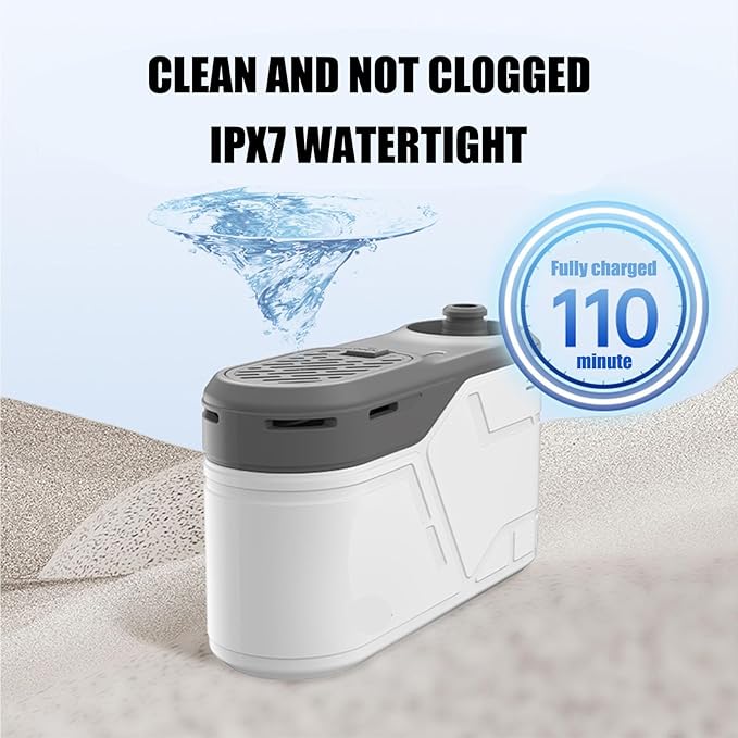 Portable outdoor shower high pressure water-saving showerhead 0.3mm water outlet quick-connect connector suitable for camping travel pet shower