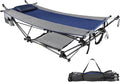 RedSwing Camping Hammock with Stand XXL Portable Hammock with Removable Pillow and Storage Net Foldable Heavy Duty Steel Frame Space Saving for Indoor Outdoor Backyard Beach Garden