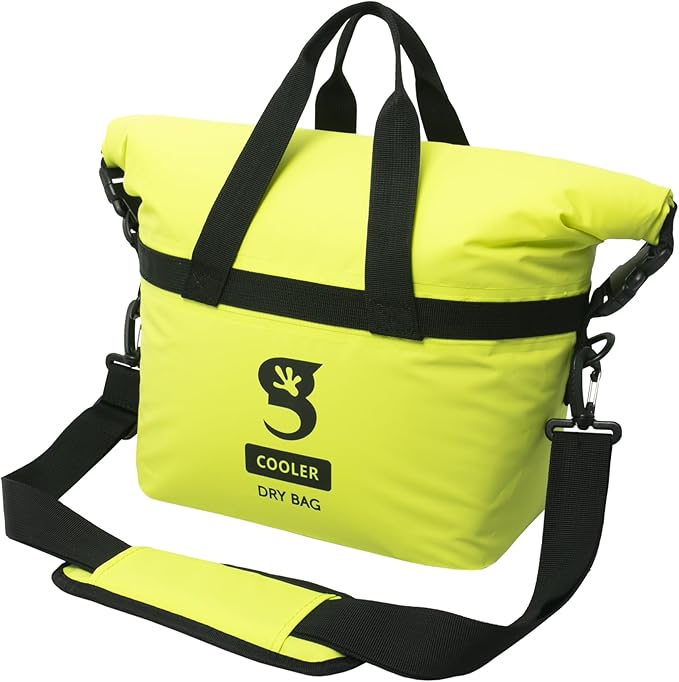 geckobrands Tote Dry Bag Cooler – Insulated 6L Tote with Versatile Storage for Beach &amp Outdoor Adventures