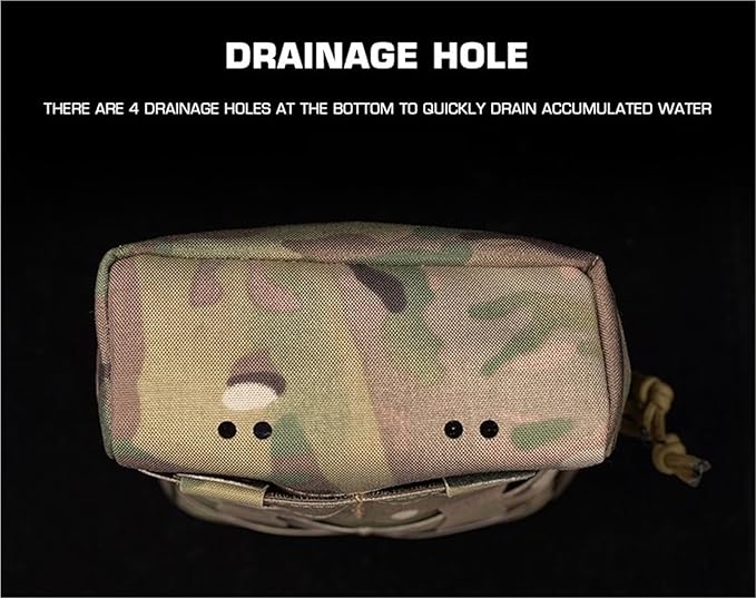 Tactical Storage Pouch Utility Sundry Tool Bag for Waist Belt Airsoft Hunting Vest Organizer