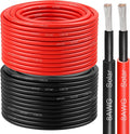 8 AWG Solar Cable 150FT Red + 150FT Black Tinned Copper Wire 8 Gauge Solar Panel Wire for RV Automotive Trailer Marine Outdoors
