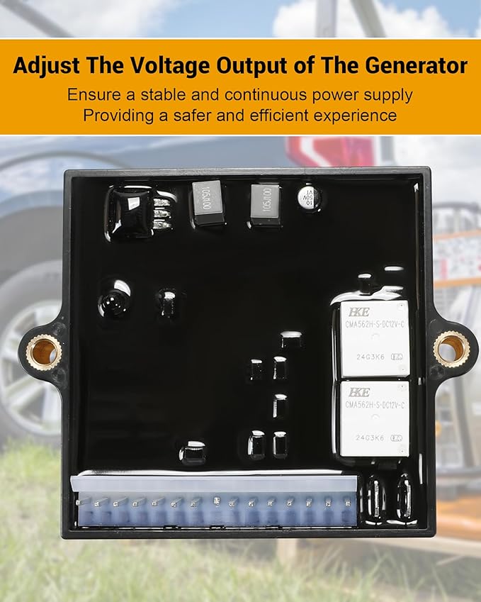 0922340SRV Potted RV Cntrlr PCB 092234 Voltage Regulator Fit for Generac Generator Replaces 94039 92234R 92234H 092234H 87121 87121H
