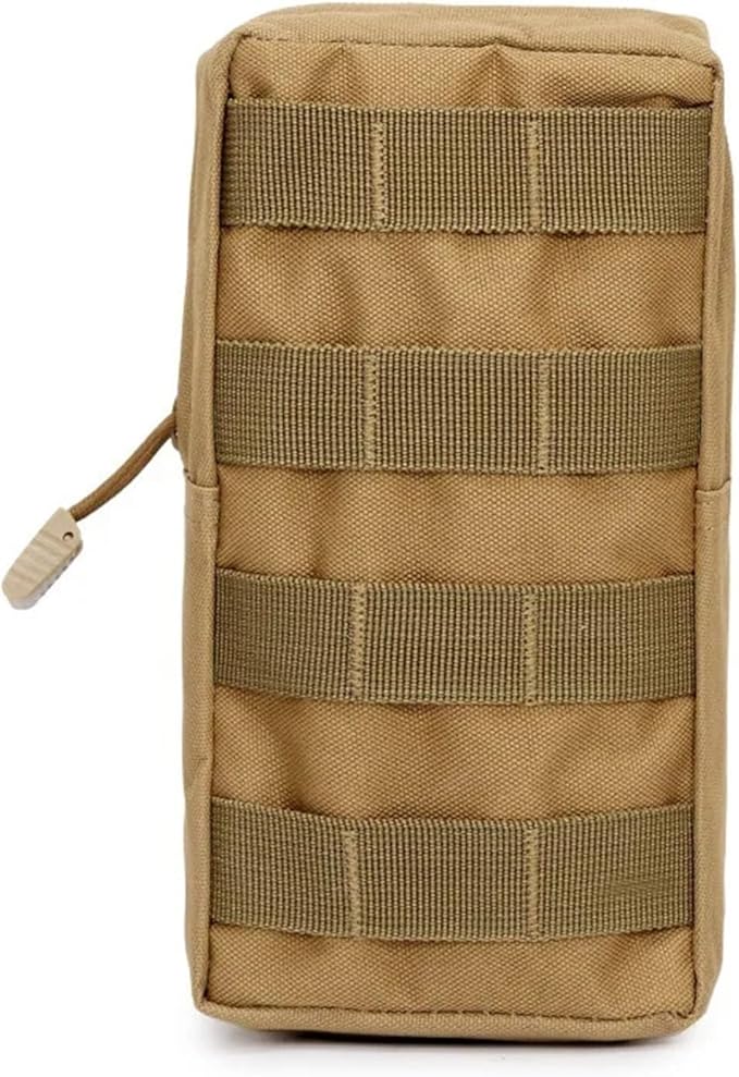 Outdoor Tactical Pouch Molle Tool Pack Zipper Waist Accessories Durable Belt Bag for Hunting Hiking Sports