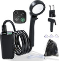 Portable Shower for Camping 6000mAh Rechargeable Camping Shower Pump with Power &amp Temperature Display Shower Head and Bidet SprayerOutdoor Shower Pump for Hiking Travel Pet