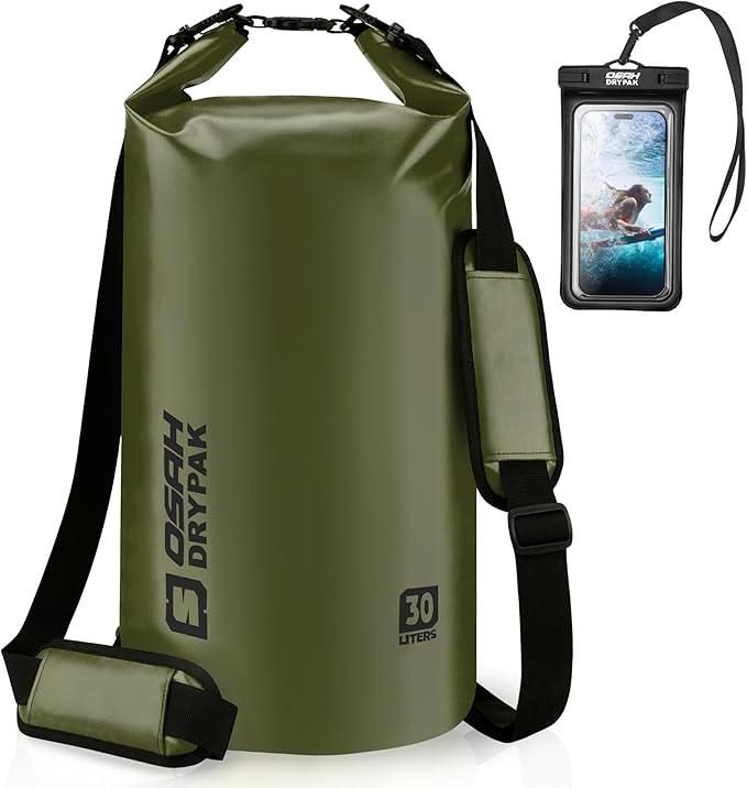 Waterproof Dry Bag 5L/10L/20L/30L/40L Roll Top Lightweight Storage Backpack with Phone Case for Women &amp Men Floating Waterproof Sack for Travel Swimming Kayaking Paddle Board Camping &amp B