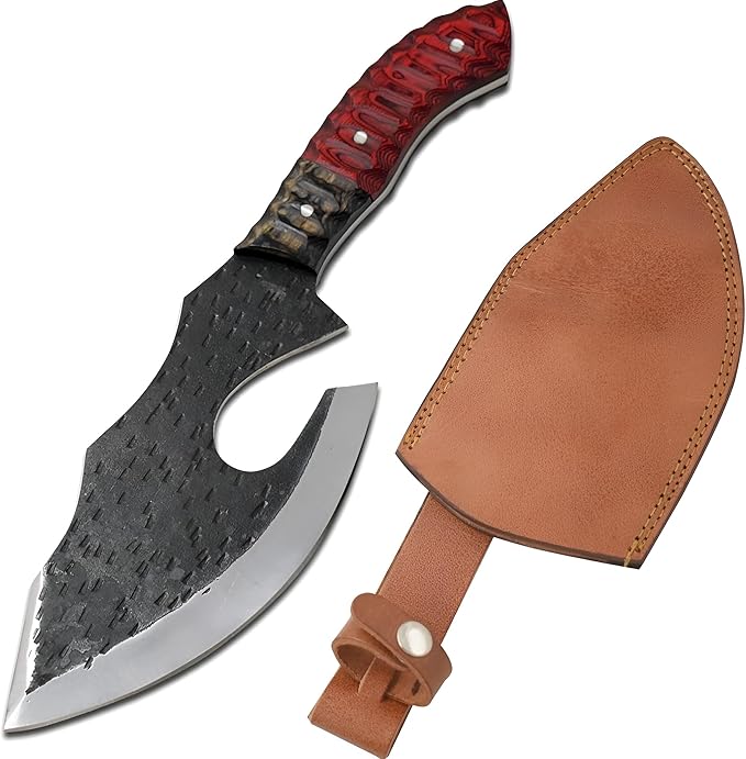 Handmade 1075 High Carbon Steel Blade Axe Hatchet Chopping Cleaver