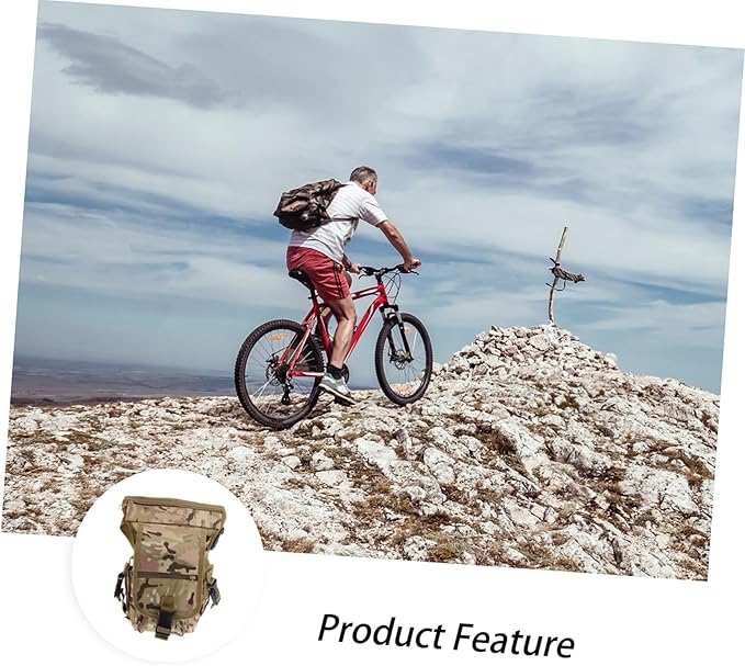 Tactical Leg Bag Hiking Thigh Pack Oxford Fabric Outdoor Fanny Pack for Men