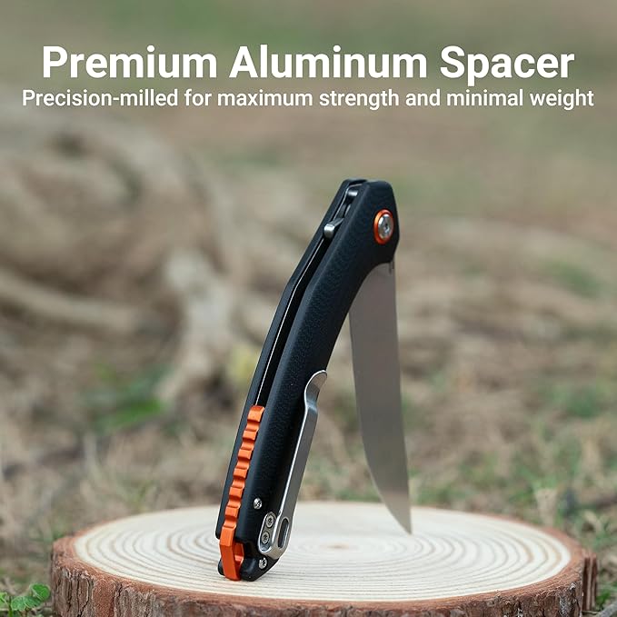CJRB Folding Knife Gobi (J1906) AR-RPM9 Powder Steel G10 Handle Pocket Knife EDC Knife Black