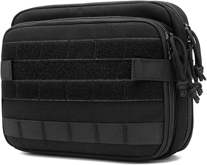Dioche Molle Admin Pouch - Multifunctional Tactical Fanny Pack for Men with Design Large Capacity and Durable Construction - EDC EMT Gear Organizer for Outdoor