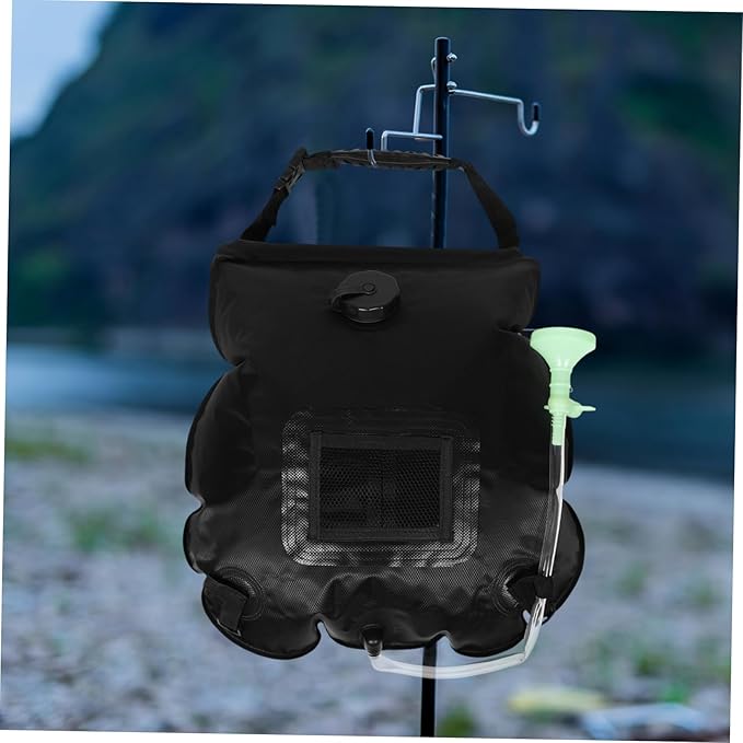 VICASKY Portable Solar Shower Bag Outdoor Shower Removable Hose for Camping Hiking Beach Travel for Refreshing Outdoor Baths