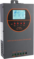 60A MPPT Solar Charge Controller 12V/24V/36V/48V Auto Max 160V PV Input 3000W Max Power Regulator w/ LCD Display Works with AGM Gel Flooded Lithium Batteries