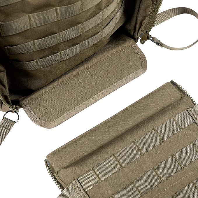 EXCELLENT ELITE SPANKER Military Tactical Backpack Detachable Backpack Quickly Turns into Outdoor Vest(Ranger Green)