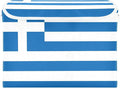 Greece Flag Greek National Blue Storage Bins with Lid Foldable Organization Storage Organizer Bins with Lids for Dorm