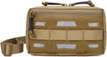 Tactical Molle Belt Pouch Utility Waist Pouch Waterproof Small Belt Bag with Shoulder Strap for Outdoor Camping Traveling Hiking