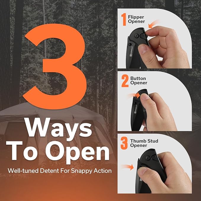 SENCUT ArcBlast Bundles with GlideStrike Pocket Knife