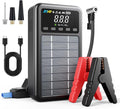JIYHF Portable Power Station 74Wh Solar Generator &amp Backup Power with 45W USB-C PD 3000A Jump Starter with Air Compressor Ideal as a Portable Power for Emergency car Battery Jumper RV inflat