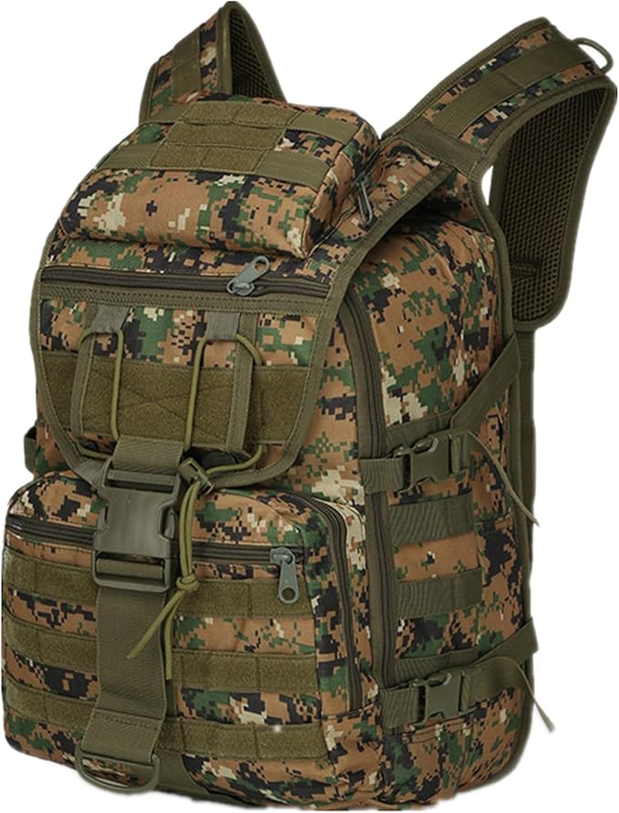 Military Tactical Backpack for Men Women 35L Hiking Trekking Rucksack Molle Bag for Traveling Mountain Hunting