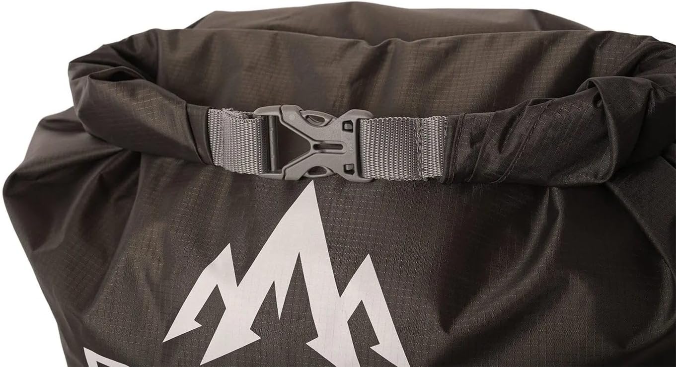 Pnuma Outdoors Dry Bag Waterproof Ripstop Fabric YKK Buckles Beluga (PDBAGLG)