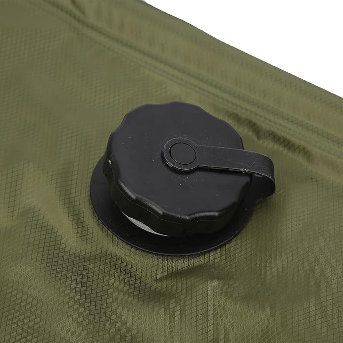 Solar Camping Shower Bag 20L Solar Powered Shower for Hiking Lightweight Travel Shower Bag with Thermometer Portable Outdoor Shower with Large Capacity