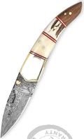 Perkin - Handmade Damascus Pocket Knife - Beautiful Folding Knife