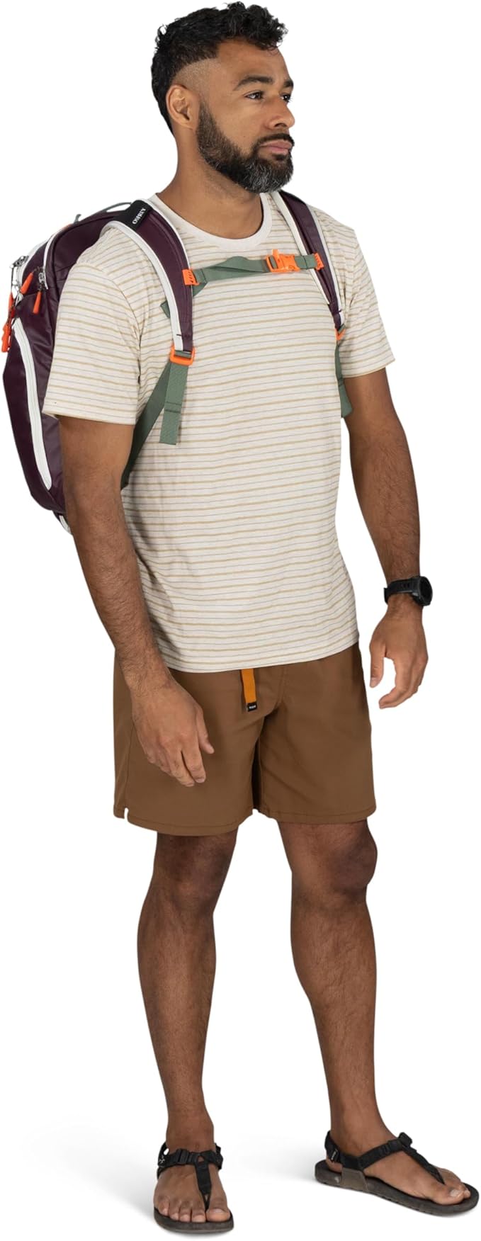 Osprey Transporter 36L Travel Pack - Carry On Backpack with Laptop Sleeve - High Storage Weekender Bag Glow Dew