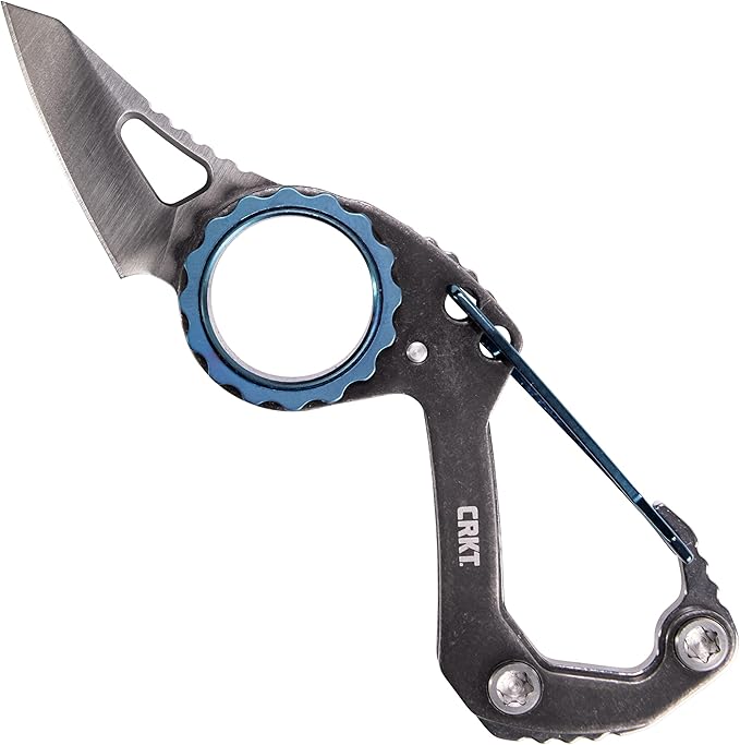 CRKT Compano Everyday Carry EDC Pocket Folding Knife with Slip Joint: Stainless Steel Plain Edge Blade Stainless Steel Handle 9083