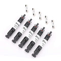 BougeRV 5PCS 15A Solar Fuses Holder Inline 5PCS PV Inline Fuse Holders 15 Amp for Solar Panel and Solar Controller Waterproof Solar Fuse Connector Solar Surge Protection Device
