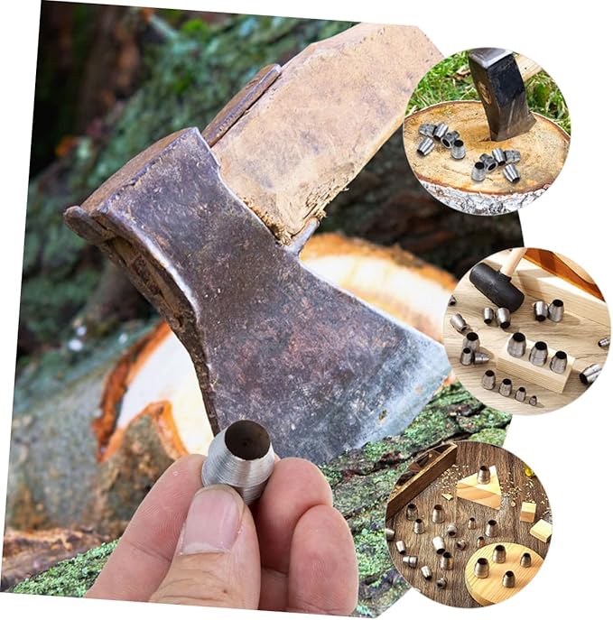 Angoily 60pcs Conical Handle for Gardening Handle Fixers Safety Adapters for Enhanced Grip and Stability Suitable for Garden Tools
