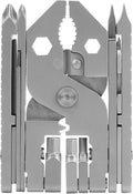 25 in 1 Multi Functional Pliers Kit Foldable Stainless Steel Multitool with Knife and Wrench Ideal for Camping Adventure and More