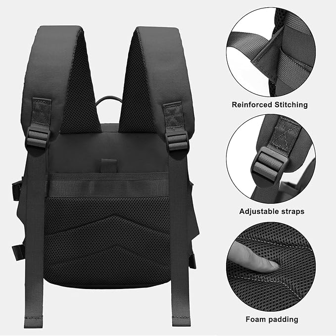 9L Mini Tactical Backpack Men Women Small Assault Rucksack Water-proof GYM Hiking Bug Out Bag with molle attachments (Gray)