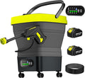 Litekon Cordless WasherFoldable Washer with 4.5Gal Tank 10FT Hose
