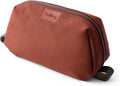 Bellroy Toiletry Kit (Unisex Toiletry Bag Zipper Closure Water-Resistant Lining Toothbrush Sleeve with Magnetic Closure Internal Mesh Pocket Organization) -Bronze